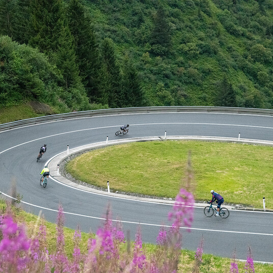 Arlberg Giro - Abfahrt vor Stuben