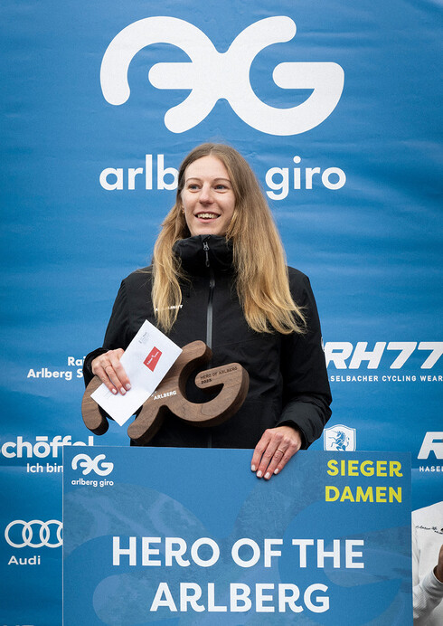 Hero of the Arlberg 2025 at the price ceremony
