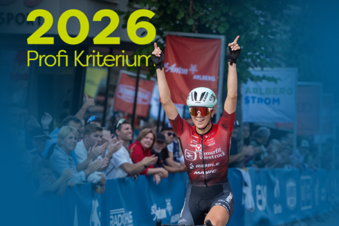 "2026 Profi Kriterium" ist am Bild oben links in gelb/grün geschrieben. 