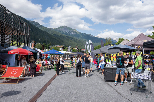 Expo-AREA in St. Anton am Arlberg